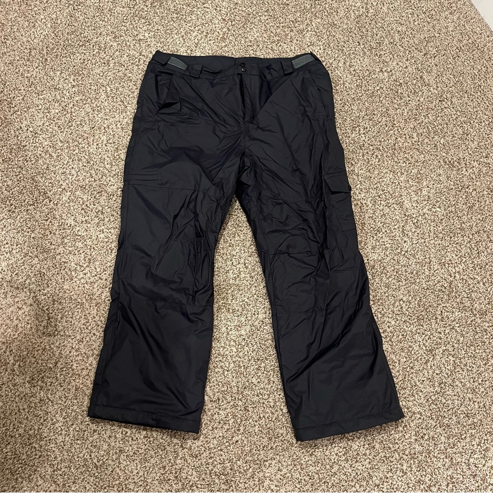 Columbia Men's Black Snow Pants